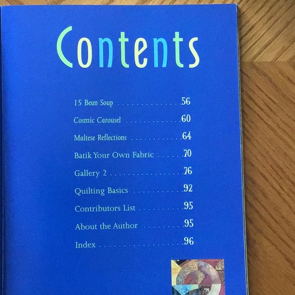 Focus on Batiks - Traditional Quilts in Fun Fabrics quilting book - Picture 4 of 6